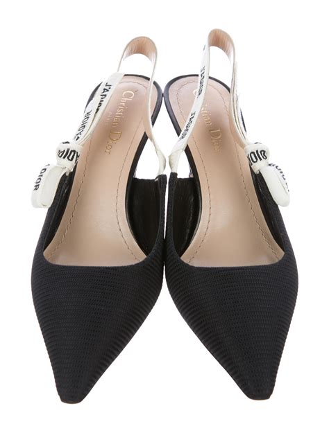 dior pumps shoes|christian Dior slingback pumps.